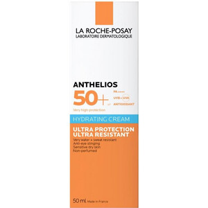 La Roche-Posay Anthelios Cолнцезащитный увлажняющий крем для лица и кожи вокруг глаз SPF50 50 мл